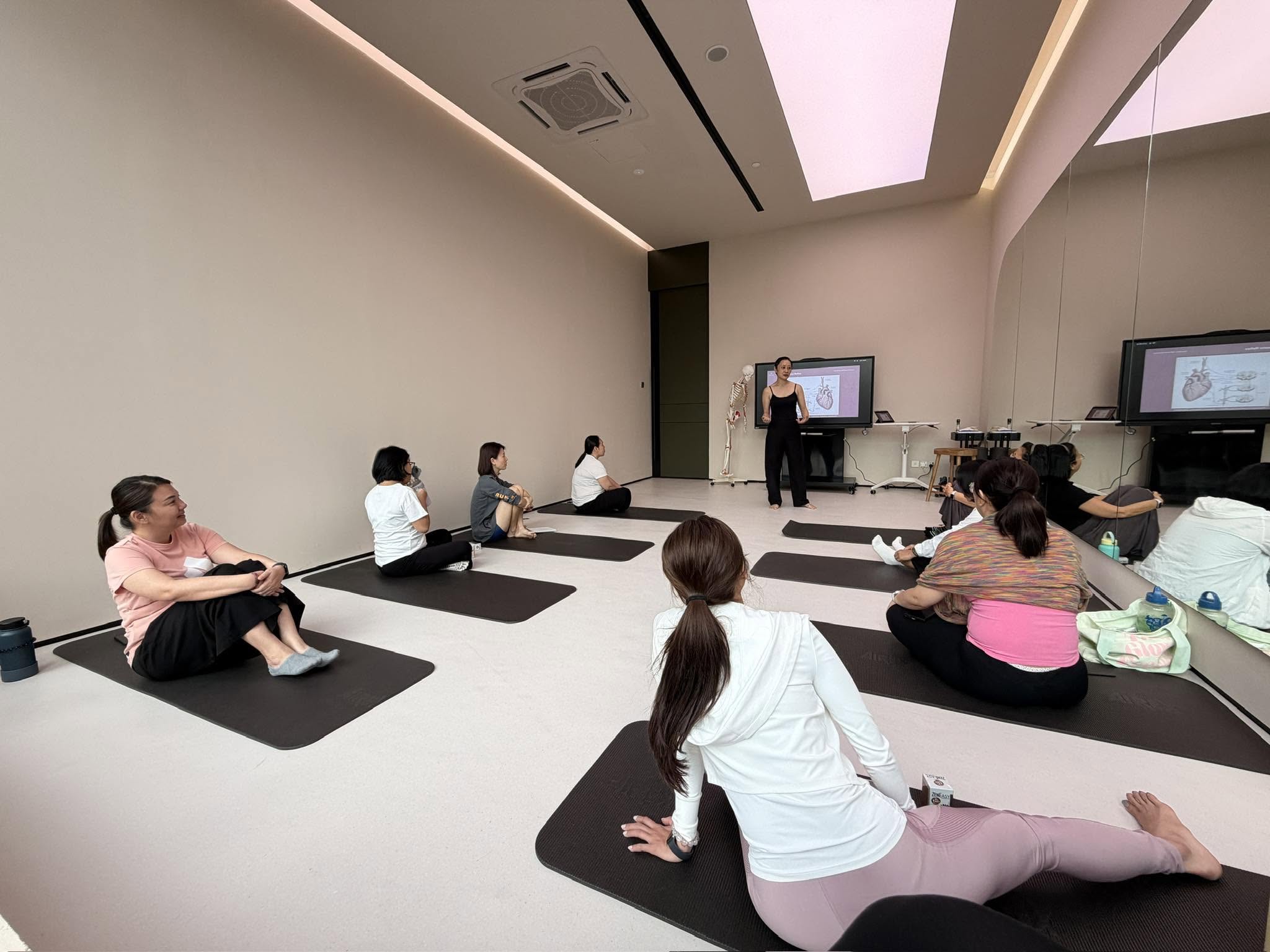 A NeuroBody workshop in session at the flagship studio